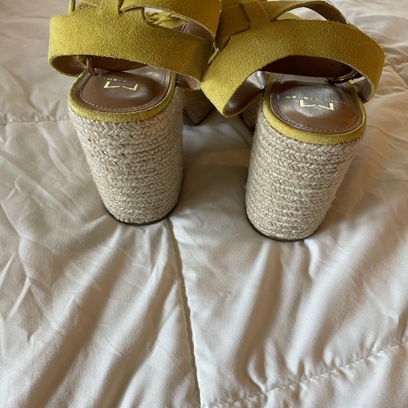 Marc Fisher Women Odilia Platform Heeled Sandals Rope Jute Size 11 - Picture 6 of 12